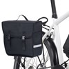 vidaXL Höger cykelväska till pakethållare vattentät 21 L svart