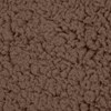 vidaXL Ergonomisk hundmadrass 60x42 cm linnelook fleece brun
