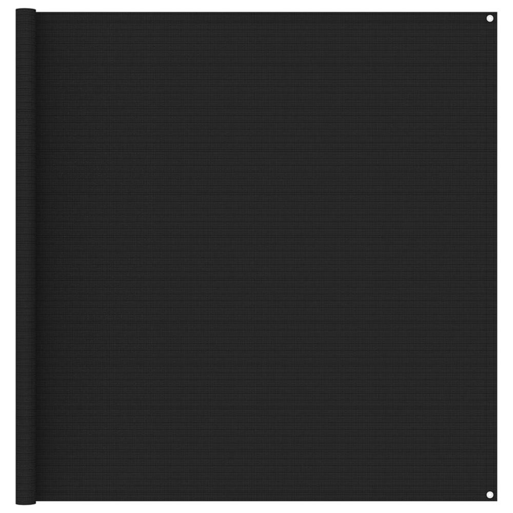 vidaXL Tältmatta 200×400 cm svart