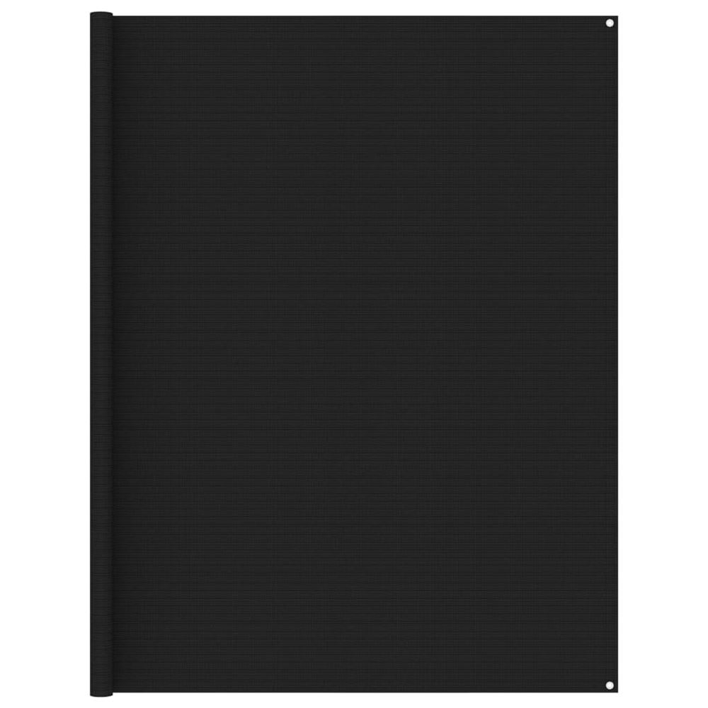 vidaXL Tältmatta 250×250 cm svart