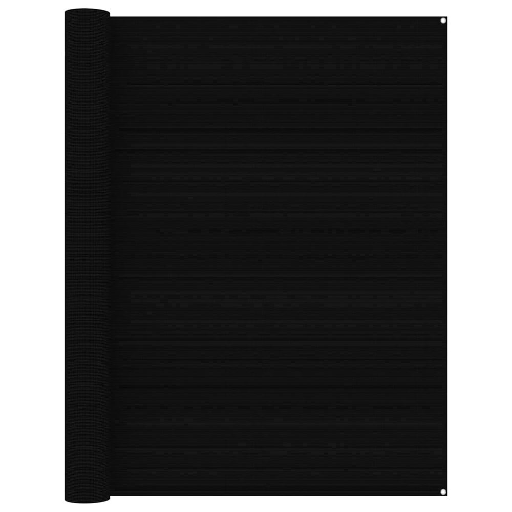 vidaXL Tältmatta 250×400 cm svart
