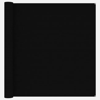 vidaXL Tältmatta 300x400 cm svart