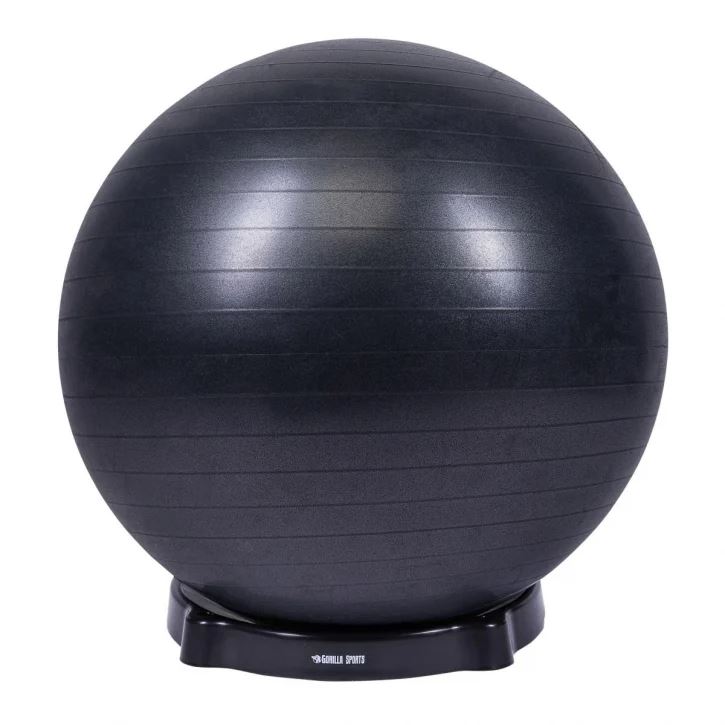 Gorilla Sports Bollhållare – Fitnessboll/Yogaboll/Pilatesboll