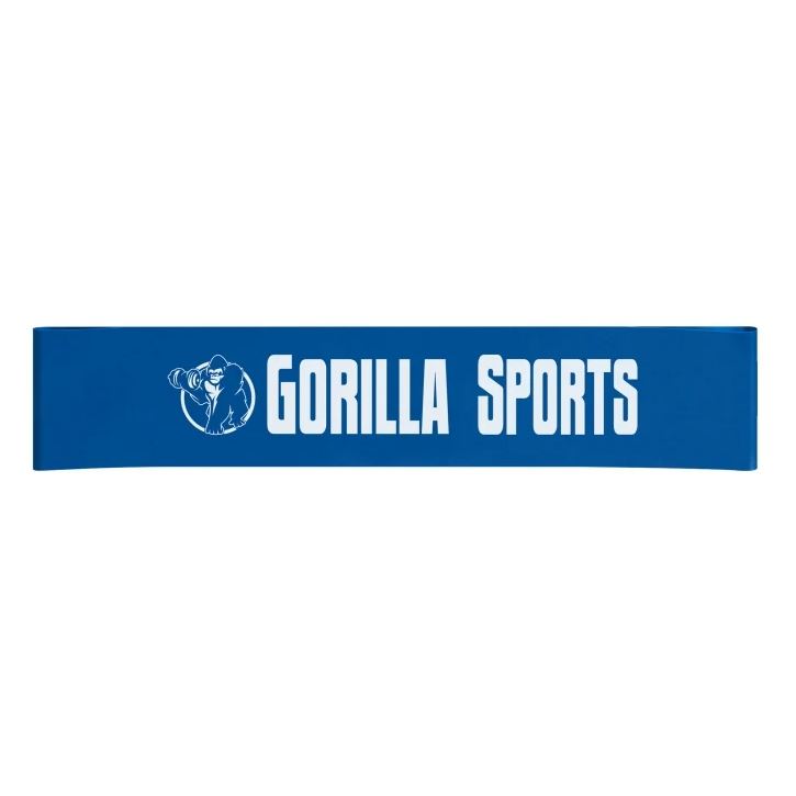 Gorilla Sports Gummib&aring;nd Kort - 50cm, Powerband & Mini band