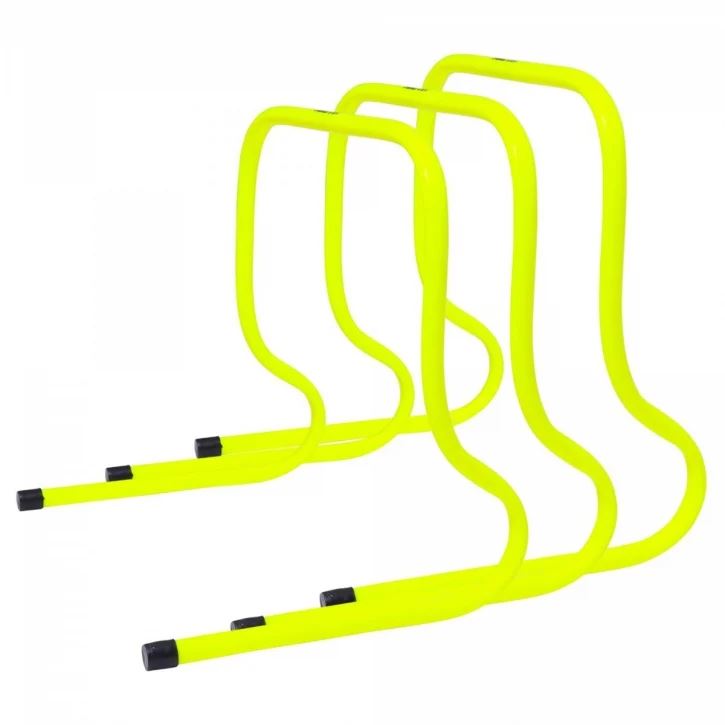 Gorilla Sports Häck Träningshäck (3-pack) | Offcourt - Hemmaträning - Speed, balans, rörlighet - Hinder, balans & rörlighet | Padelspecialisterna