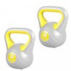 Gorilla Sports Kettlebell Fitness - 2x4 kg, Paket Kettlebell