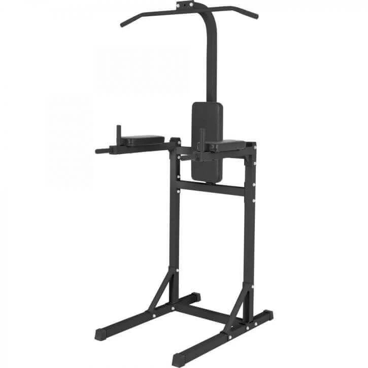 Gorilla Sports Power Tower - Chins Dips Benløft