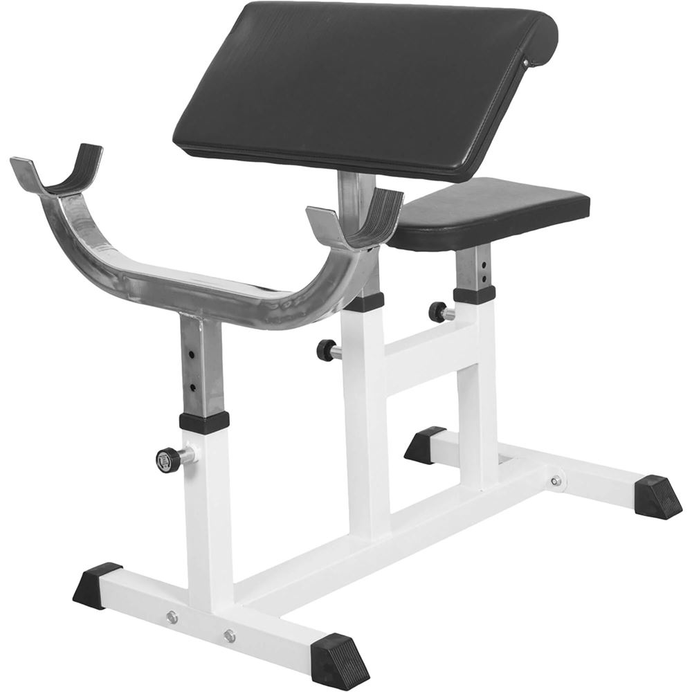 Gorilla Sports Seated Curl Bench – Preacher Curl