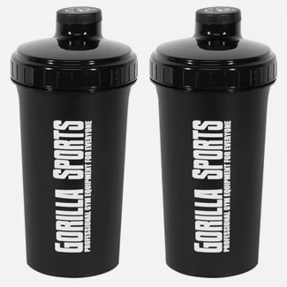 Gorilla Sports Shaker GS Paket - 2x700ml
