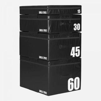 Gorilla Sports SOFT PLYO BOX - 15-60CM
