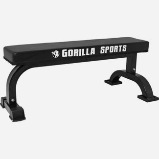 Gorilla Sports Træningsbænk PRO Lige