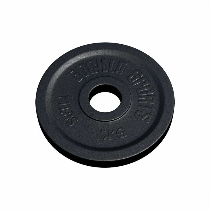 Gorilla Sports OLYMPIA 50-51 mm, Viktskivor järn | Offcourt - Hemmaträning - Viktskivor - Viktskivor Järn | Padelspecialisterna