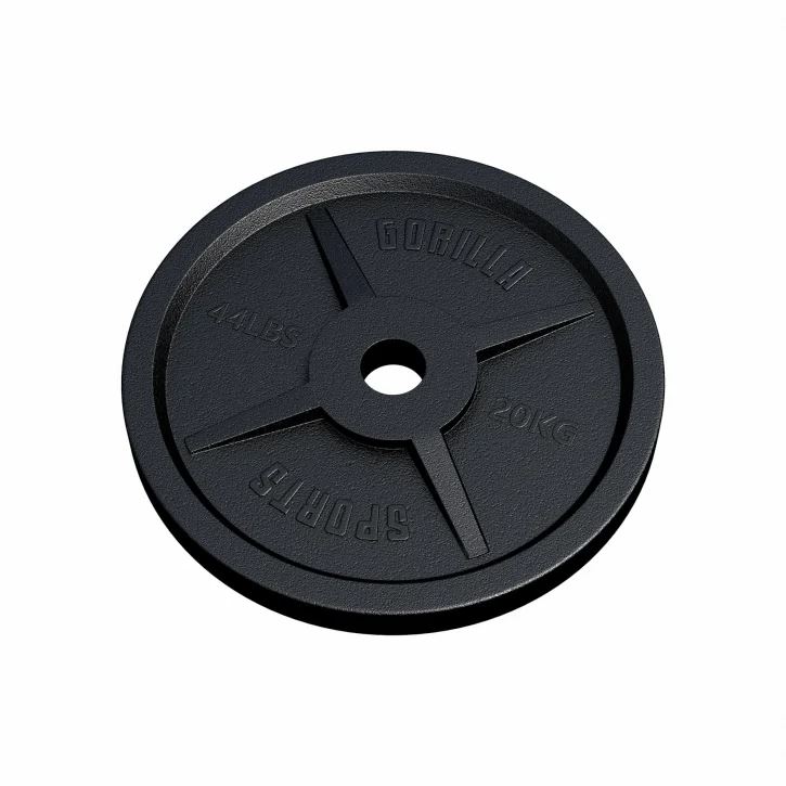 Gorilla Sports Vektskiver Olympia 50 - 51 mm, Vektskiver Jern