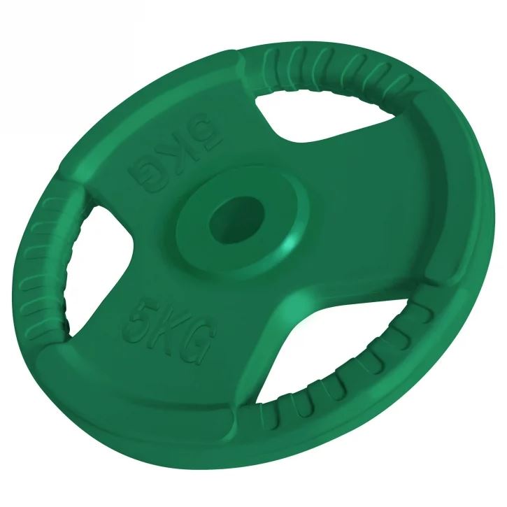 Gorilla Sports Vektskiver Trigrip 31 mm, Vektskiver Gummi