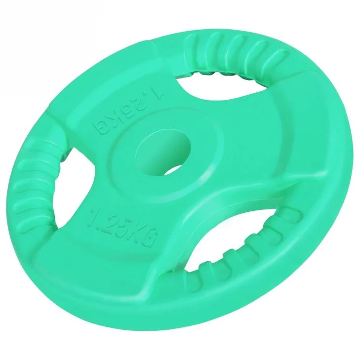 Gorilla Sports Vektskiver Trigrip 31 mm, Vektskiver Gummi