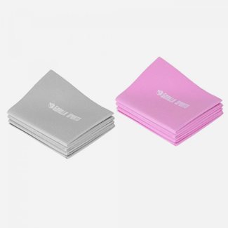 Gorilla Sports Yogamåtte Foldbar 173x61cm - Grå Pink