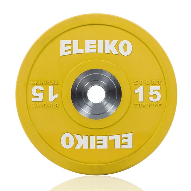 Eleiko Sport Training Disc - Coloured, Viktskiva Gummerad