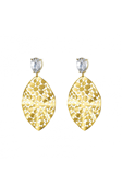 Leaf Crystal Earring