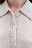 Collar Cropped Cardigan