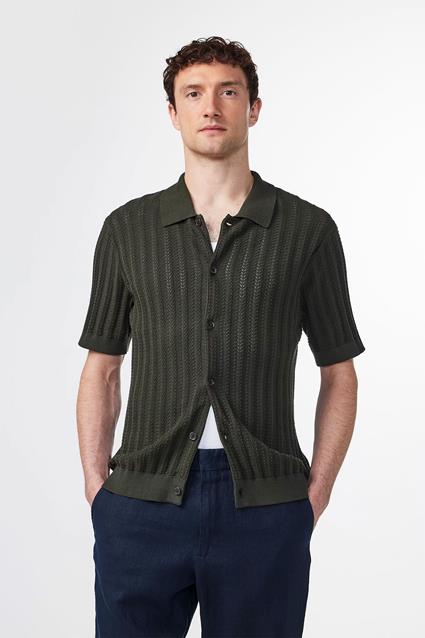 Nolan Knitted Polo Shirt 6600