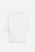 Braid Knit T-Shirt
