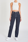 A 94 Hight Straight Jeans