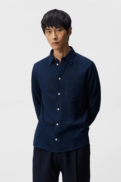Jersey Stripe Slim Shirt