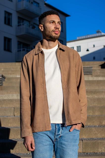 Jonah perfor Suede Overshirt