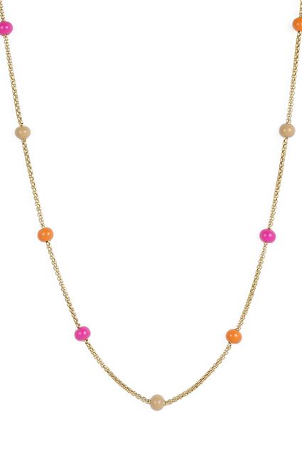 Globe Enamel Necklace