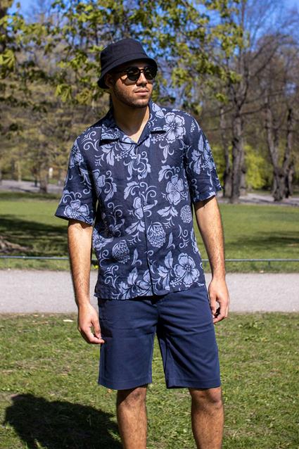 Ole SS print  5220 Shirt