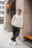 Terry Cropped Trouser