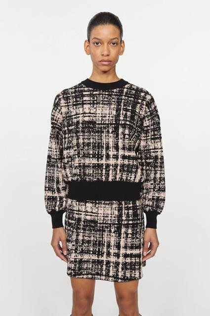 Fiore Check Sweater