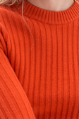 Wool Rib Sweater