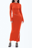 Rib Knit Skirt