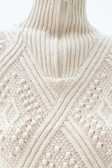 Argyle Zip Sweater