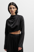 Jade Cropped Blouse