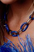 Granada Enamel Necklace