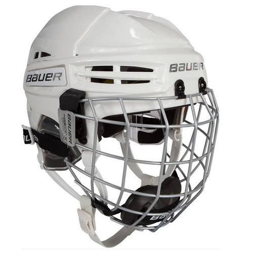 Bauer Hjelm Re-Akt 100 Combo Yth Hvid