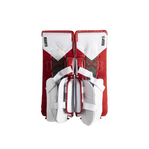 Bauer Målmandsbenskinner Vapor X5 Pro Sr White/Red
