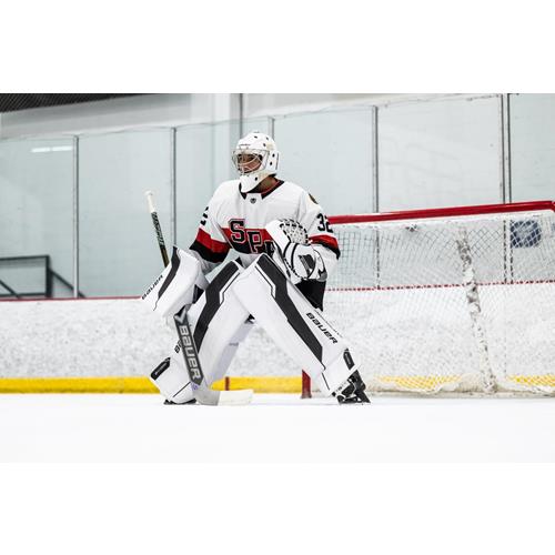 Bauer Målmandsbenskinner Supreme Shadow Sr Black