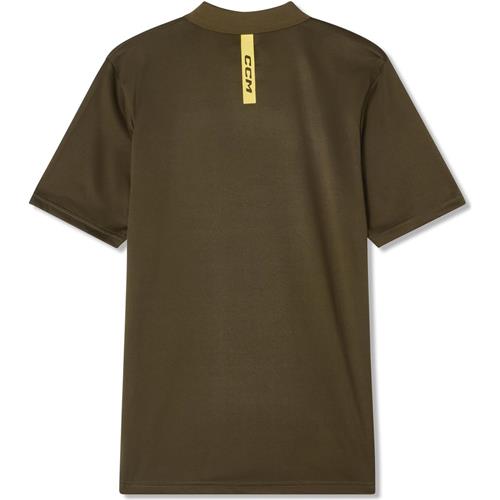 CCM Golfpolo Solid Jr Khaki Green