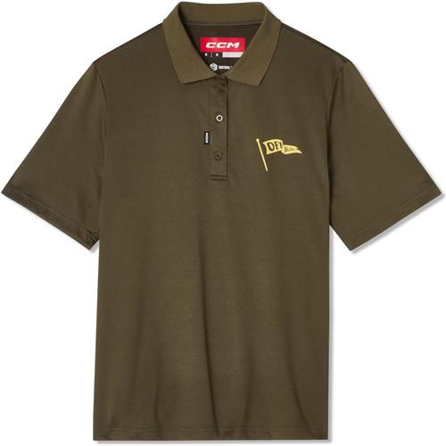 CCM Golfpolo Solid Womens Khaki Green