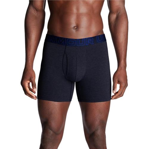 Under Armour Kalsonger Performance Cotton 6" 3pk Midnight Navy
