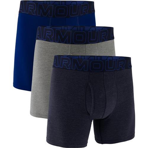 Under Armour Kalsonger Performance Cotton 6" 3pk Midnight Navy