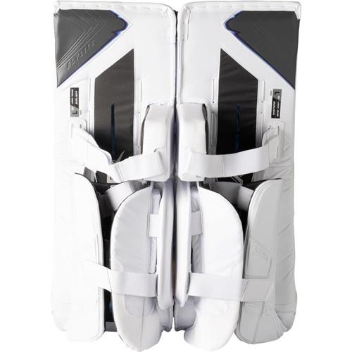 Bauer Målmandsbenskinner Vapor Flylite Sr White/Navy