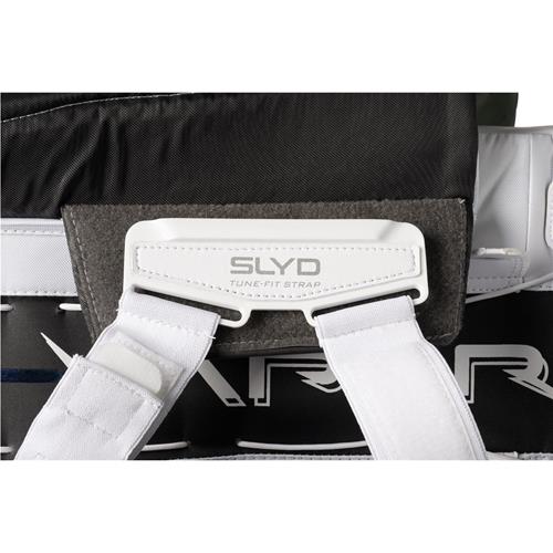Bauer Målmandsbenskinner Vapor Flylite Sr White/Navy