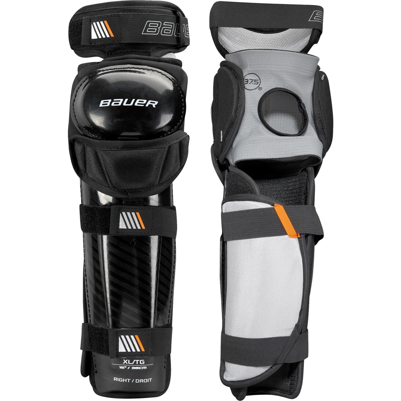 Bauer Shin Guards Refrees Official