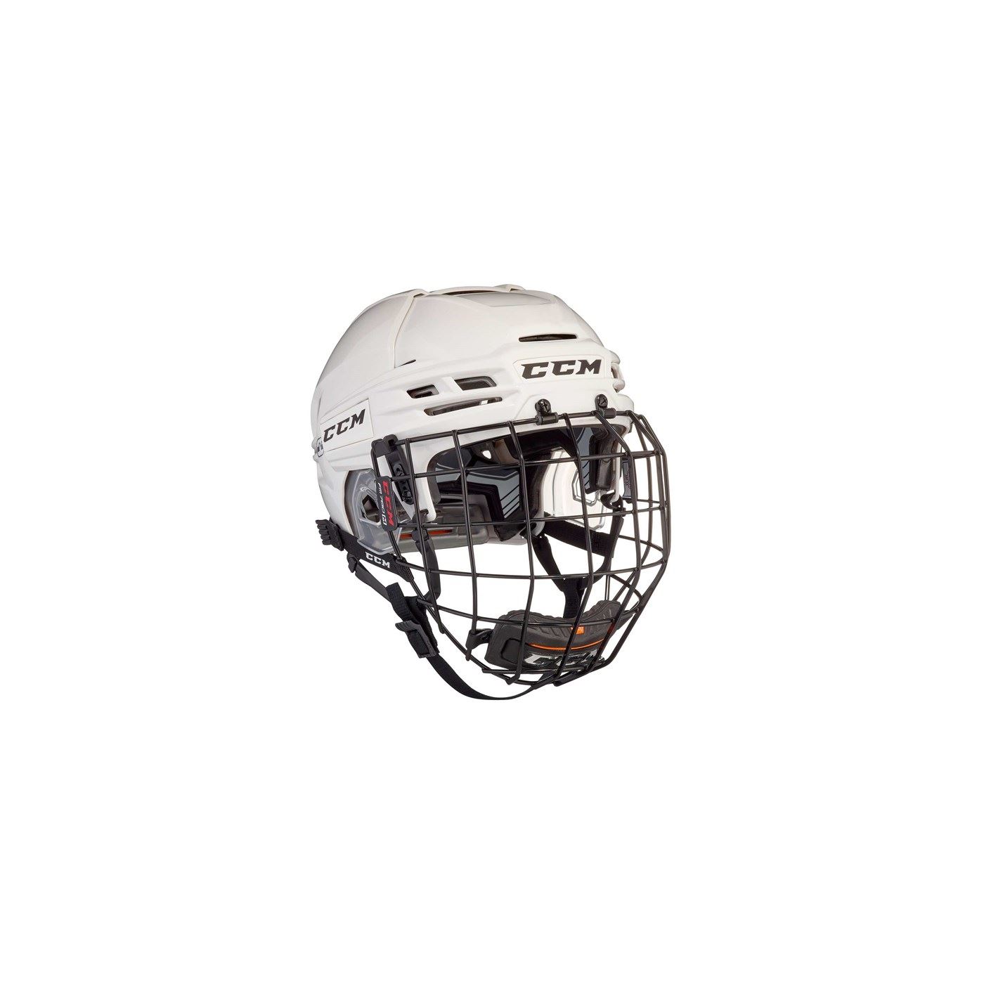 CCM Hockeyhjelm Tacks 910 Combo Hvit