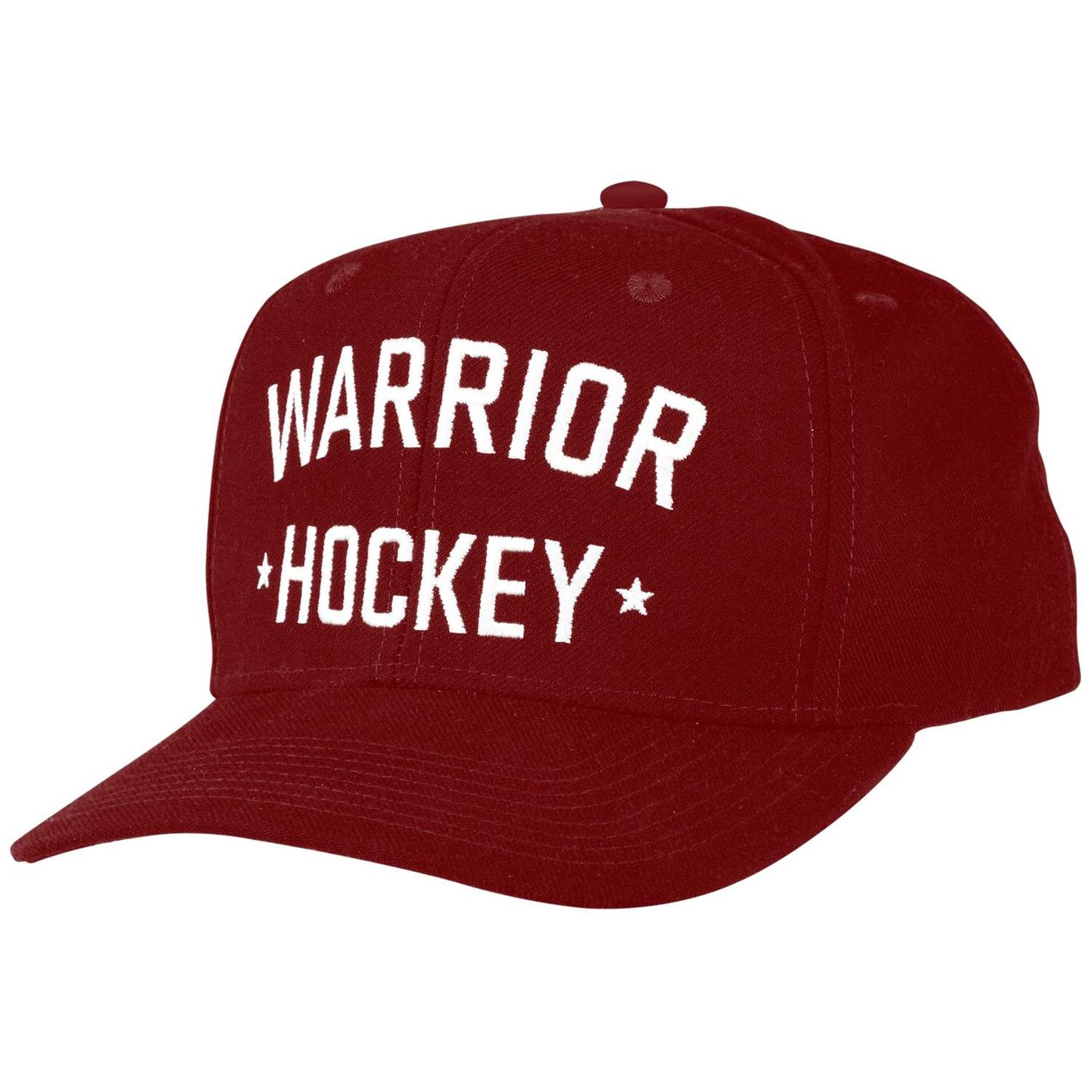 Warrior Cap Snapback Vinröd