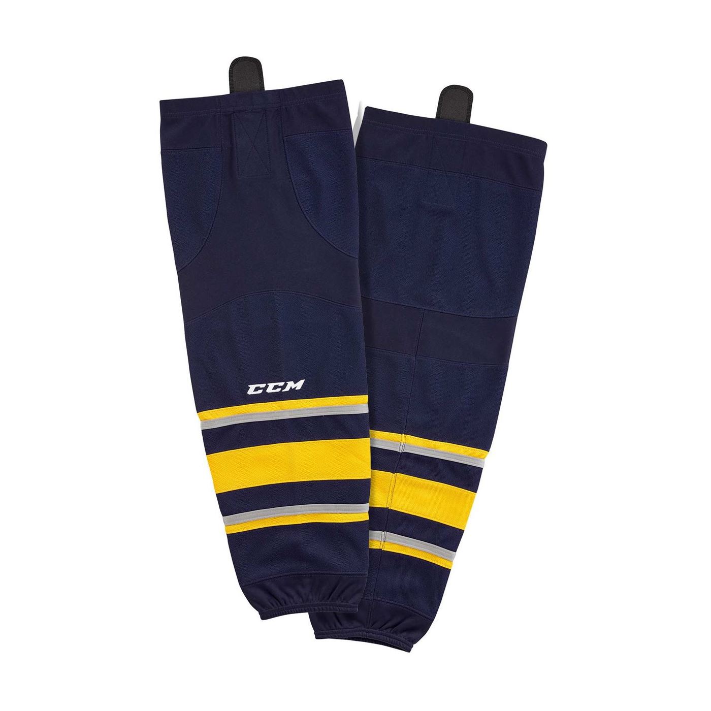 CCM Stutzen SX8000 Sr Marine/Gelb